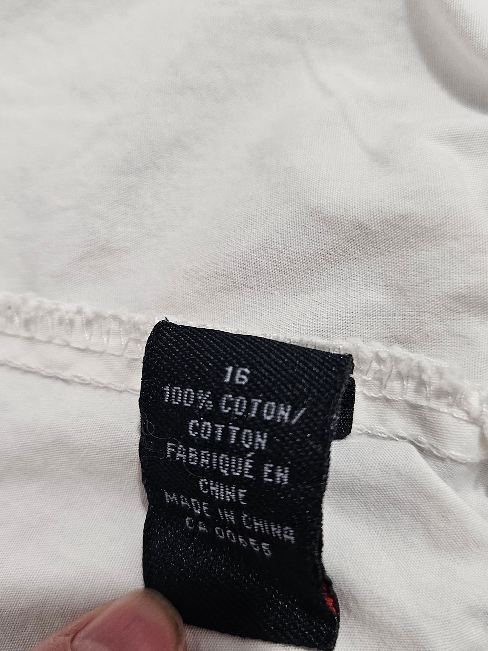 MXM White Utility Jacket Size 16 Short Sleeve Zip Front Cargo Minimalist Y2K - Picture 11 of 12